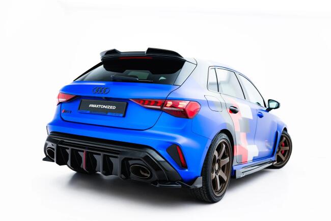 Maxton Design Diffusor Flaps V.2 für Audi RS3...