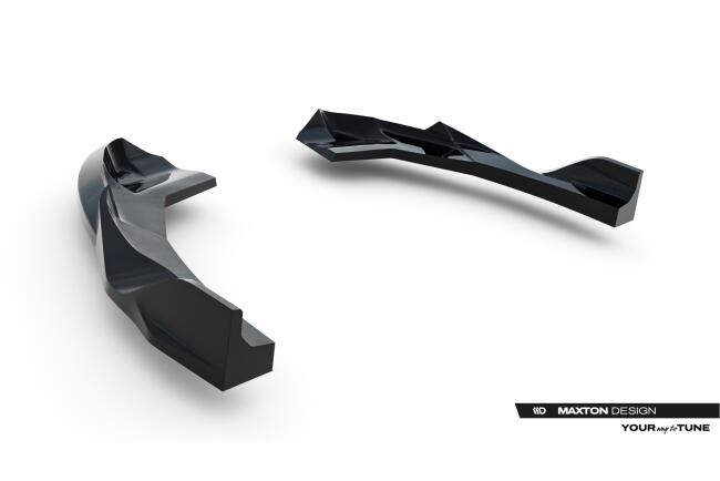 Maxton Design Diffusor Flaps V.2 für Audi RS3 Sportback 8Y Facelift (2024-) Hochglanz schwarz