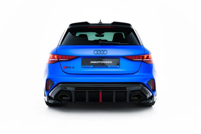 Maxton Design Diffusor Flaps V.3 für Audi RS3 Sportback 8Y Facelift (2024-) Hochglanz schwarz
