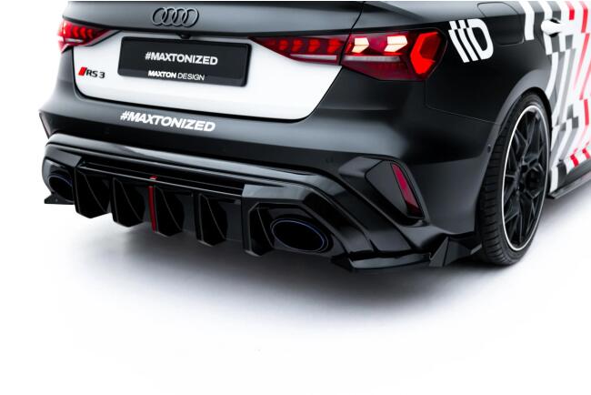 Maxton Design Diffusor Flaps V.3 für Audi RS3...