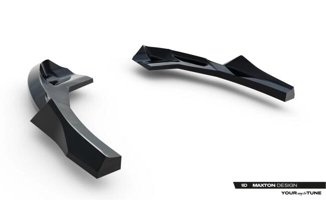 Maxton Design Diffusor Flaps V.3 für Audi RS3 Limousine 8Y Facelift (2024-) Hochglanz schwarz