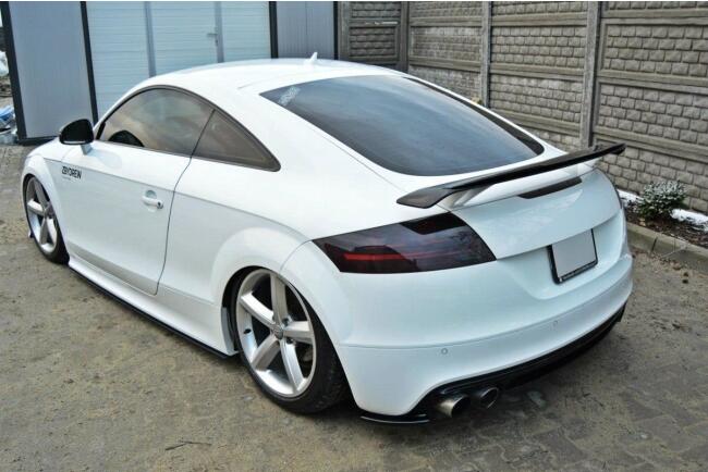 Maxton Design Diffusor Flaps V.1 für Audi TT MK2 RS Hochglanz schwarz