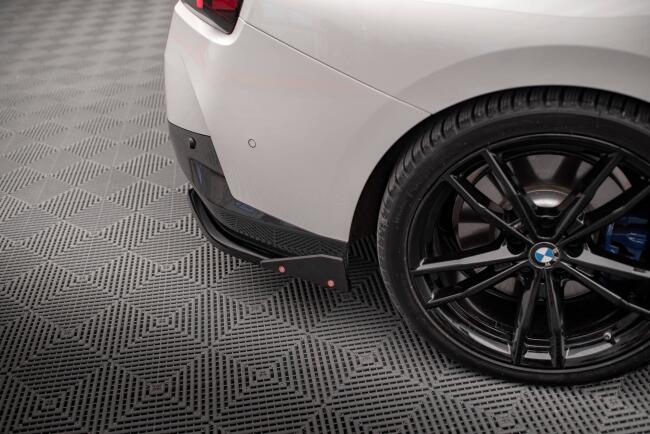 Maxton Design Diffusor Flaps mit Flaps V.2 für BMW 2 Coupe M-Paket G42 Hochglanz schwarz