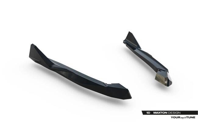 Maxton Design Diffusor Flaps V.2 für BMW M5 F90 Hochglanz schwarz