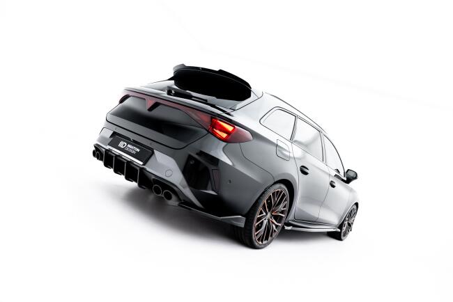 Maxton Design Diffusor Flaps V.3 für Cupra Leon ST Mk1 Facelift (2024-) Hochglanz schwarz