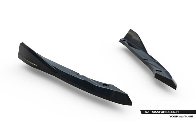 Maxton Design Diffusor Flaps V.3 für Cupra Leon ST Mk1 Facelift (2024-) Hochglanz schwarz