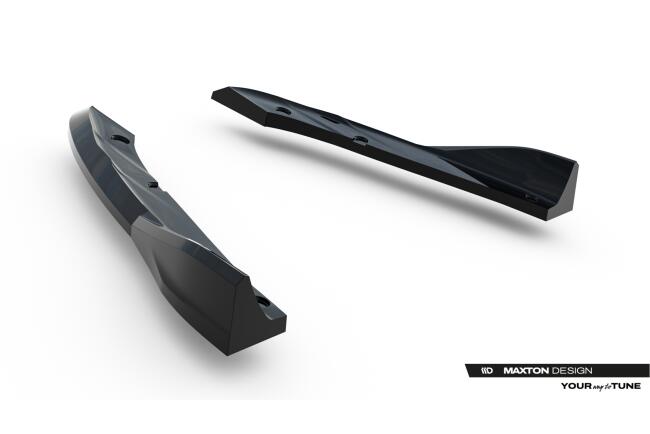 Maxton Design Diffusor Flaps V.3 für Cupra Leon ST Mk1 Facelift (2024-) Hochglanz schwarz