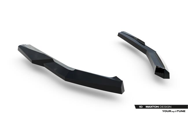 Maxton Design Diffusor Flaps V.1 für Lexus IS 500 Mk3 Facelift 2 (XE30) (2020-) Hochglanz schwarz