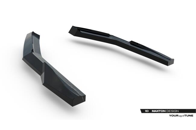 Maxton Design Diffusor Flaps V.1 für Lexus IS 500 Mk3 Facelift 2 (XE30) (2020-) Hochglanz schwarz
