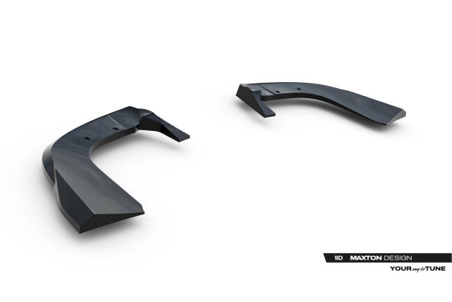 Maxton Design Diffusor Flaps V.1 für Land Rover Range Rover SVR Mk2 Facelift (2018-2022) Hochglanz schwarz