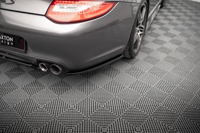 Maxton Design Diffusor Flaps V.1 für Porsche 911 Carrera / Carrera GTS 997 Facelift (2009-2011) Hochglanz schwarz