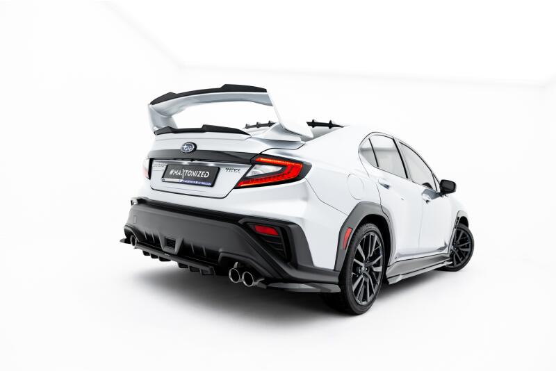 Maxton Design Diffusor Flaps V.1 für Subaru WRX STI Mk2 Hochglanz schwarz