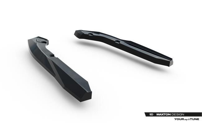 Maxton Design Diffusor Flaps V.1 für Subaru WRX STI Mk2 Hochglanz schwarz