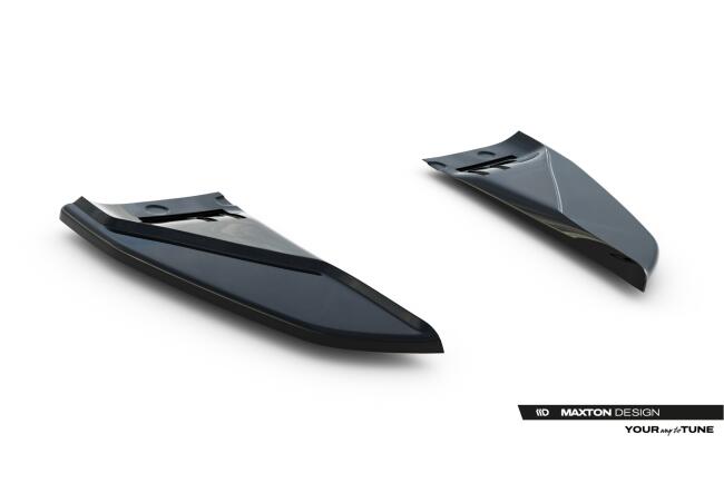 Maxton Design Diffusor Flaps V.1 für Tesla Model S Mk1 Hochglanz schwarz