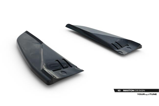 Maxton Design Diffusor Flaps V.1 für Tesla Model S Mk1 Hochglanz schwarz