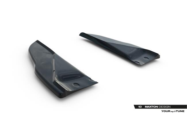 Maxton Design Diffusor Flaps V.2 für Tesla Model S Mk1 Hochglanz schwarz