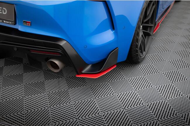 Maxton Design Diffusor Flaps V.2 für Toyota Supra Mk5 Hochglanz rot