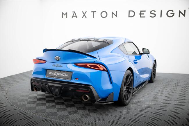 Maxton Design Diffusor Flaps V.2 für Toyota Supra Mk5 Hochglanz rot