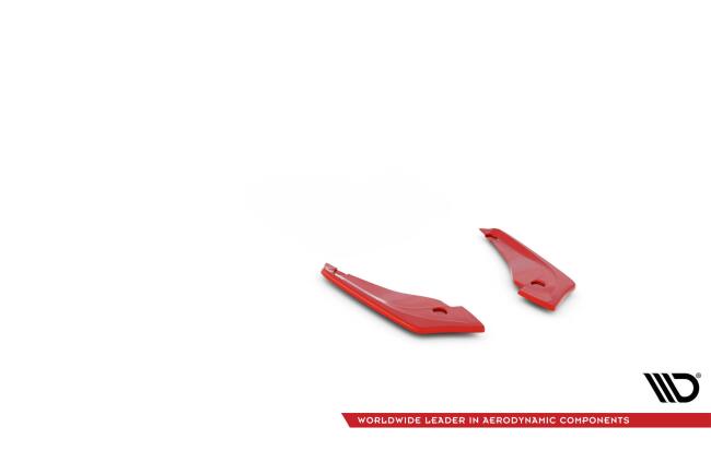 Maxton Design Diffusor Flaps V.2 für Toyota Supra Mk5 Hochglanz rot