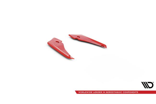 Maxton Design Diffusor Flaps V.2 für Toyota Supra Mk5 Hochglanz rot