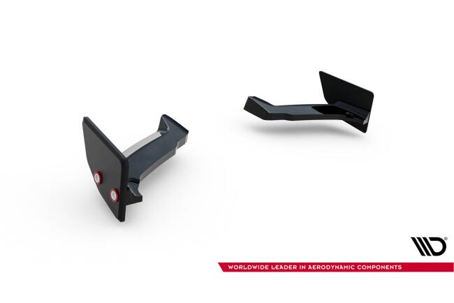 Maxton Design Diffusor Flaps mit Flaps V.1 für Toyota GR Yaris Mk4 Facelift (2024-) Hochglanz schwarz