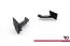 Maxton Design Diffusor Flaps mit Flaps V.1 für Toyota GR Yaris Mk4 Facelift (2024-) Hochglanz schwarz