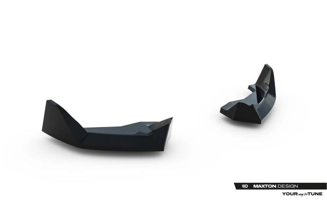 Maxton Design Diffusor Flaps V.4 für Toyota GR Yaris Mk4 Facelift (2024-) Hochglanz schwarz