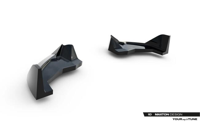 Maxton Design Diffusor Flaps V.4 für Toyota GR Yaris Mk4 Facelift (2024-) Hochglanz schwarz