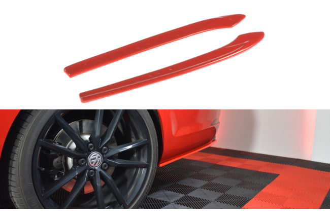 Maxton Design Diffusor Flaps V.2 für VW Golf 7 R...