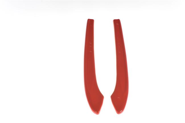 Maxton Design Diffusor Flaps V.2 für VW Golf 7 R Variant Facelift (2016-2020) Hochglanz rot