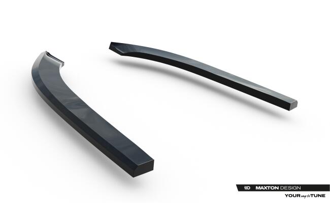 Maxton Design Diffusor Flaps V.1 für VW Jetta GLI Mk7 Facelift 2 (2024-) Hochglanz schwarz