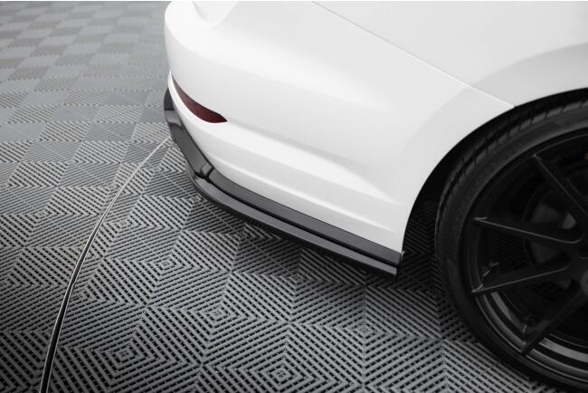 Maxton Design Diffusor Flaps V.1 für VW Jetta GLI Mk7 Hochglanz schwarz