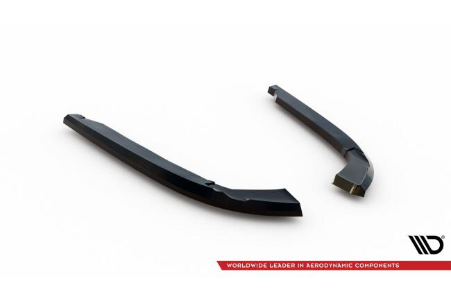 Maxton Design Diffusor Flaps V.1 für VW Jetta GLI Mk7 Hochglanz schwarz