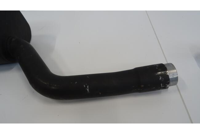 B-Ware Sportauspuff Endschalldämpfer für Mercedes C-Klasse W203 2000-2007 Endrohre 120x80mm
