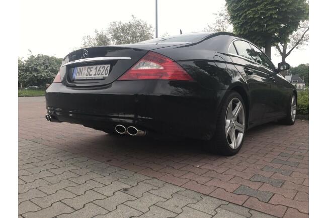 B-Ware Edelstahl Sportauspuff Endschalldämpfer für Mercedes CLS W219 / C219 2004-2010 Endrohre 95x65mm