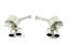 B-Ware Edelstahl Sportauspuff Endschalldämpfer für Mercedes CLS W219 / C219 2004-2010 Endrohre 95x65mm