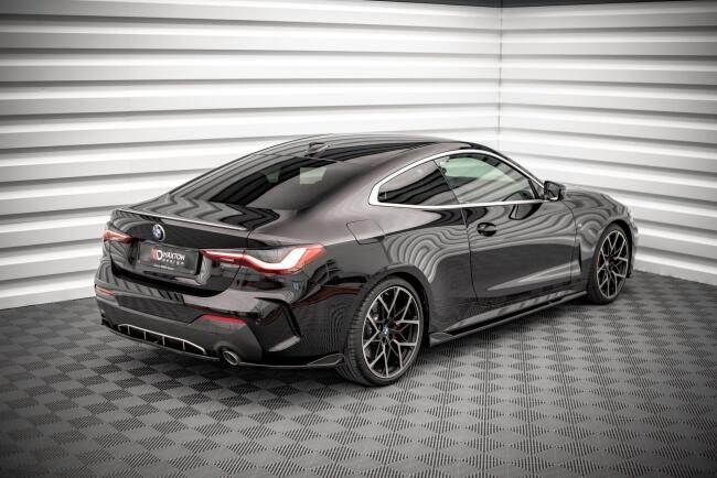 B-Ware Maxton Design Heckdiffusor für BMW 4er G22 M Paket Hochglanz schwarz