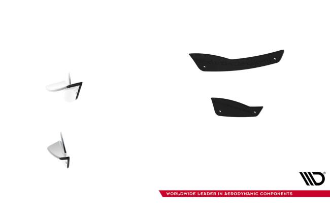 Maxton Design Stoßstangenflügel vorne (Canards) für Mercedes-AMG CLE 53 Aero C236