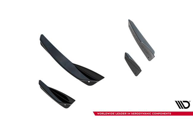 Maxton Design Stoßstangenflügel vorne (Canards) für Mercedes-AMG CLE 53 Aero C236