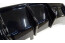 B-Ware Maxton Design Heckdiffusor für Seat Leon III (Typ 5F) FR Facelift Hochglanz schwarz