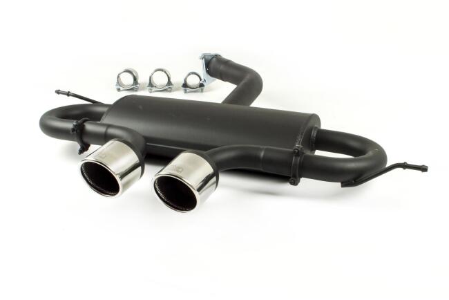 B-Ware Sportauspuff Endschalldämpfer R32 Look...