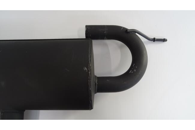 B-Ware Sportauspuff Endschalldämpfer R32 Look für Golf 5 und Golf 6 verstellbare Endrohre 100mm