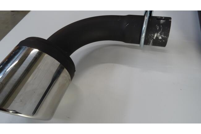 B-Ware Sportauspuff Endschalldämpfer R32 Look für Golf 5 und Golf 6 verstellbare Endrohre 100mm