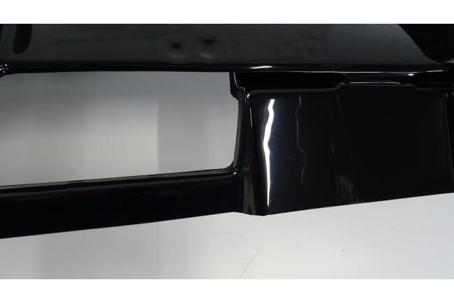 B-Ware Maxton Design Heckdiffusor mit Endrohr Attrappe Schwarz für Audi A6 C8 2018-2025