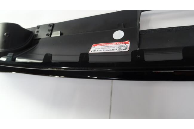 B-Ware Maxton Design Heckdiffusor mit Endrohr Attrappe Schwarz für Audi A6 C8 2018-2025