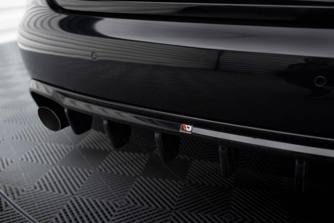 B-Ware Maxton Design Heckdiffusor V.2 für Audi A4 B8 Hochglanz Schwarz