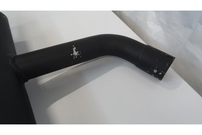 B-Ware Sportauspuff Endschalldämpfer für Seat Leon 5F Facelift 2017- Endrohre 100mm