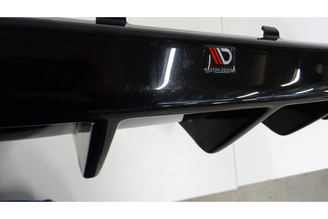B-Ware Maxton Design Heckdiffusor V.2 für Audi A5 S-Line Coupe / Cabrio B8 8T Hochglanz schwarz