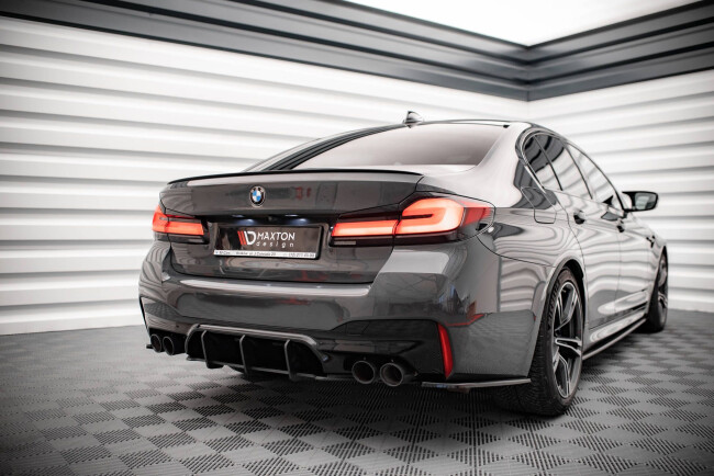 B-Ware Maxton Design Street Pro Heckdiffusor für BMW M5 F90 Schwarz