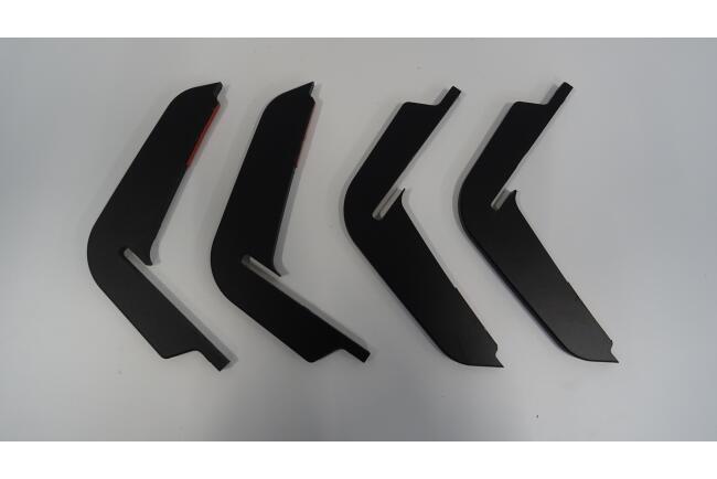 Maxton Design Street Pro Heckdiffusor für BMW 435 Coupe M-Paket F32 Schwarz